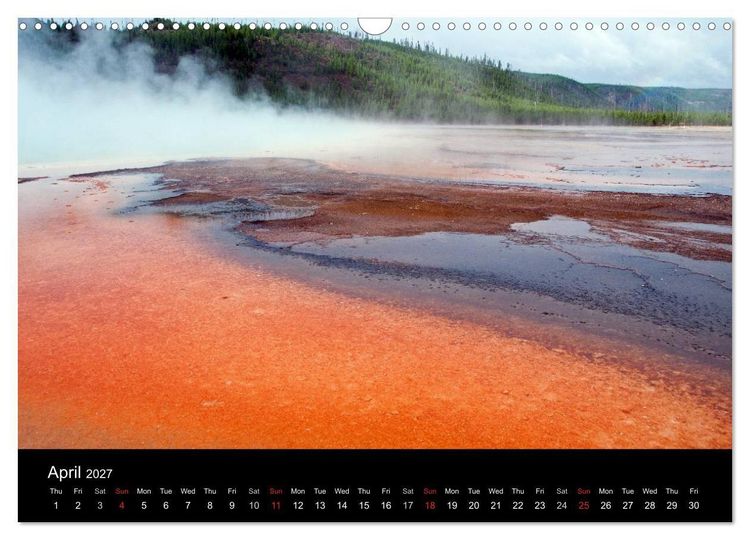 Produktbild: Beautiful Yellowstone and Grand Tetons National Parks (Wall Calendar 2027 DIN A3 landscape), CALVENDO 12 Month Wall Calendar