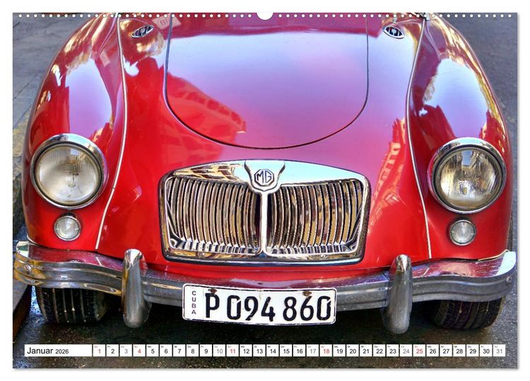 Produktbild: MGA Roadster - Filmstar auf R&auml;dern (Wandkalender 2026 DIN A2 quer), CALVENDO Monatskalender