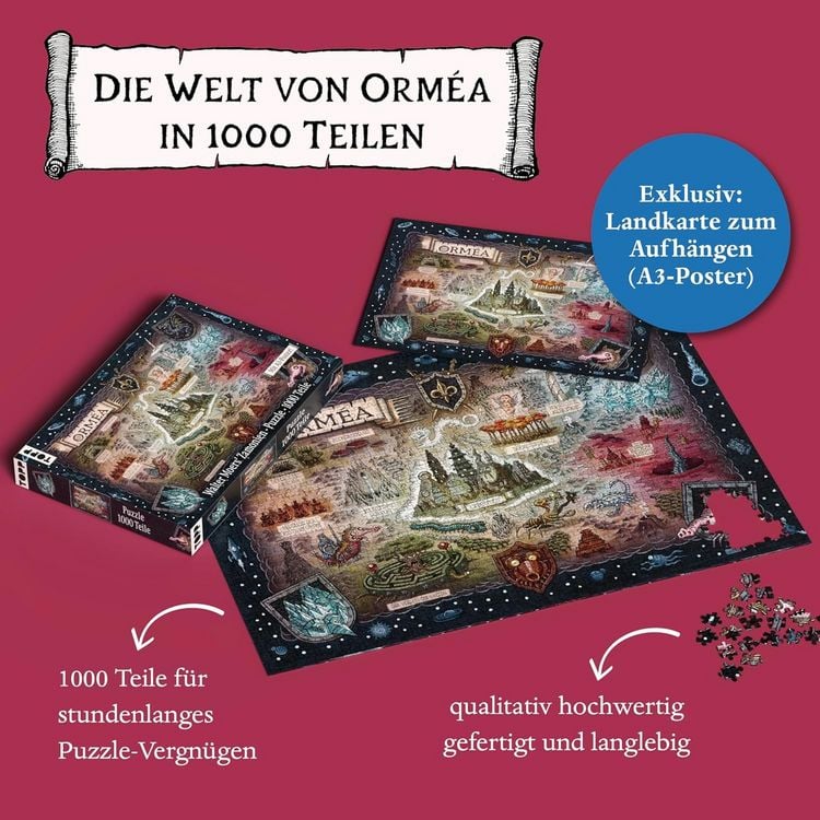 Produktbild: Orm&eacute;a - das offizielle Puzzle aus der Zamonien-Welt von Walter Moers