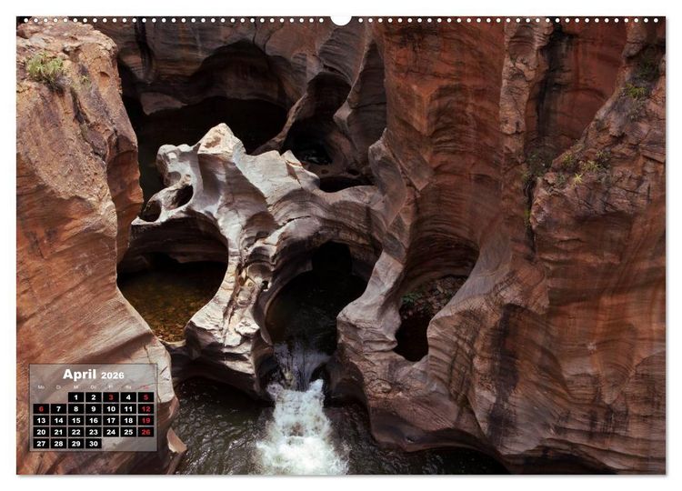 Produktbild: S&Uuml;DAFRIKA - Landschaften der Extreme (Wandkalender 2026 DIN A2 quer), CALVENDO Monatskalender