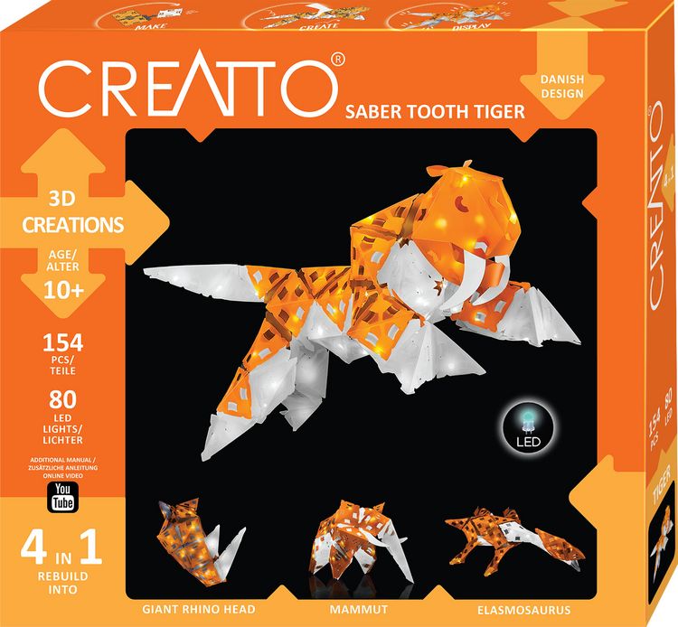 Produktbild: Creatto - S&auml;belzahntiger / Saber Tooth Tiger