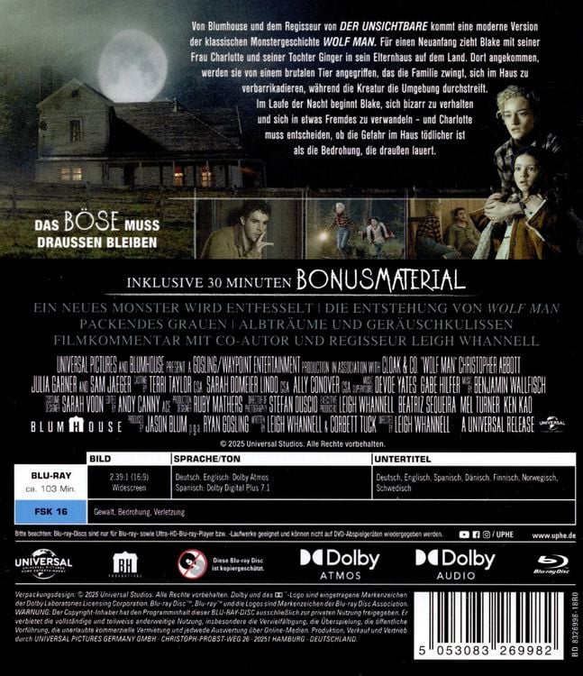 Produktbild: Wolf Man (2025)