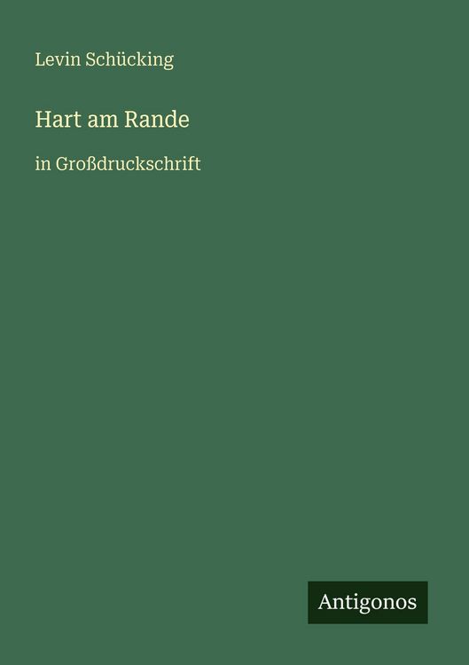 Produktbild: Hart am Rande