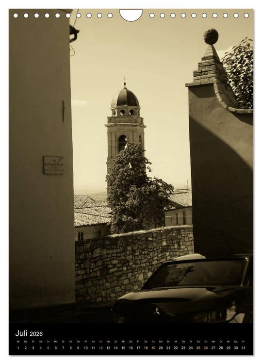 Produktbild: Assisi. Ein Ort der Besinnung. (Wandkalender 2026 DIN A4 hoch), CALVENDO Monatskalender