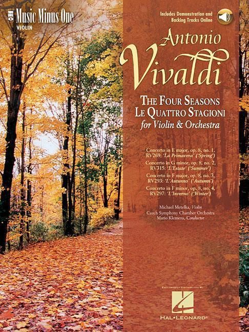 Produktbild: Vivaldi - Le Quattre Stagioni (the Four Seasons) for Violin and Orchestra Book/Online Audio