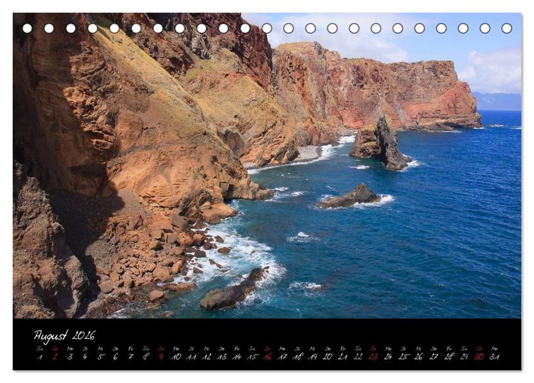 Produktbild: Madeira (Tischkalender 2026 DIN A5 quer), CALVENDO Monatskalender