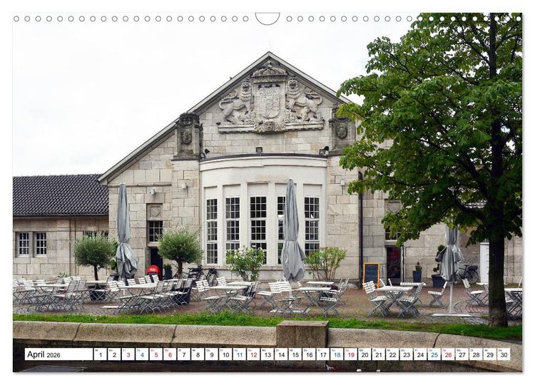 Produktbild: Jugendstil - Darmstadt (Wandkalender 2026 DIN A3 quer), CALVENDO Monatskalender