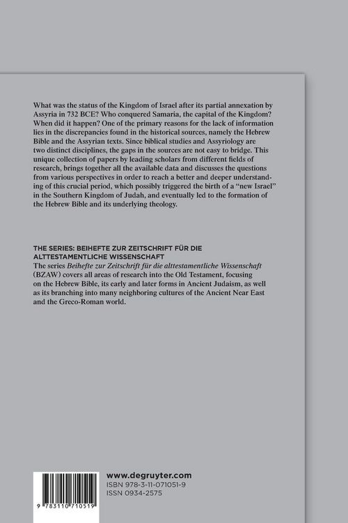 Produktbild: The Last Days of the Kingdom of Israel