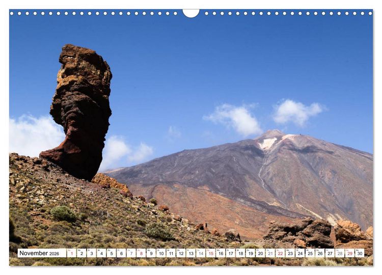 Produktbild: Teneriffa - Insel der Vielf&auml;ltigkeit (Wandkalender 2026 DIN A3 quer), CALVENDO Monatskalender