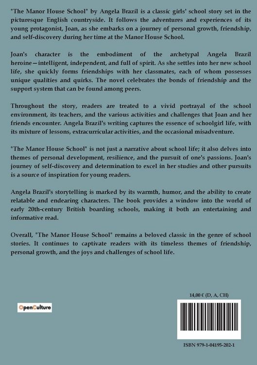 Produktbild: The Manor House School