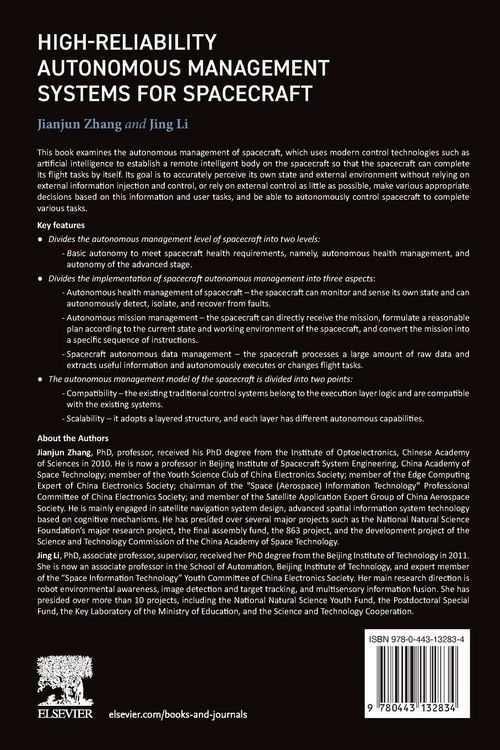 Produktbild: High-Reliability Autonomous Management Systems for Spacecraft