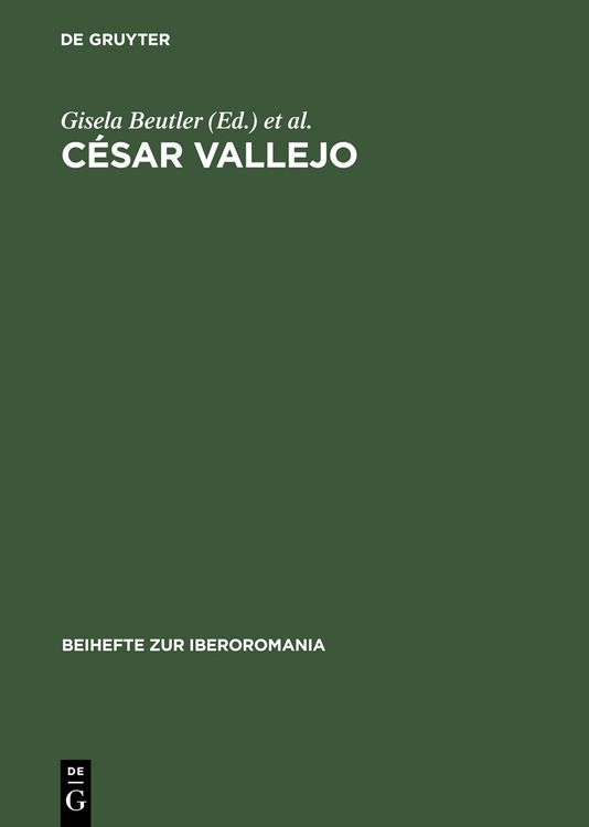 Produktbild: C&eacute;sar Vallejo
