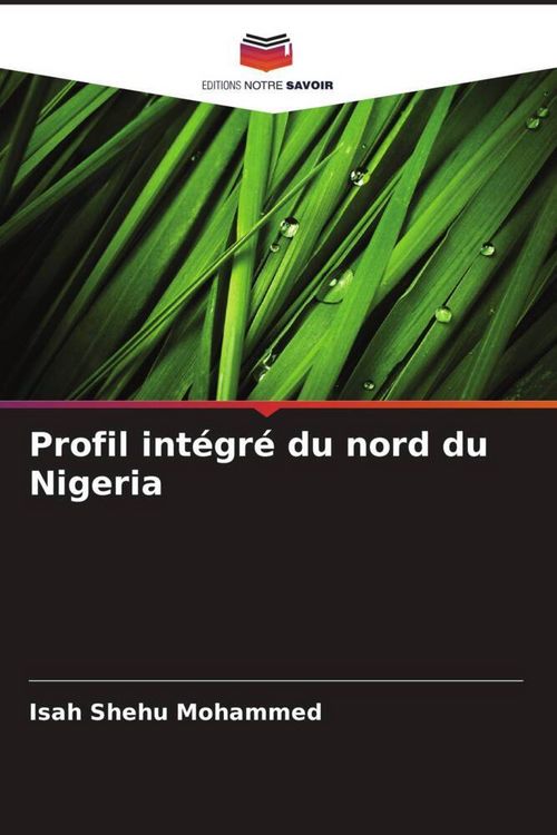 Produktbild: Profil int&eacute;gr&eacute; du nord du Nigeria