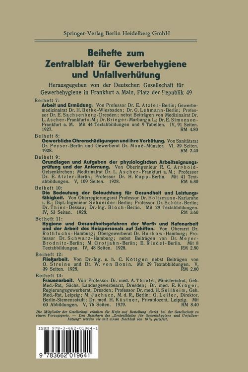 Produktbild: Arbeiterschutz und Rationalisierung