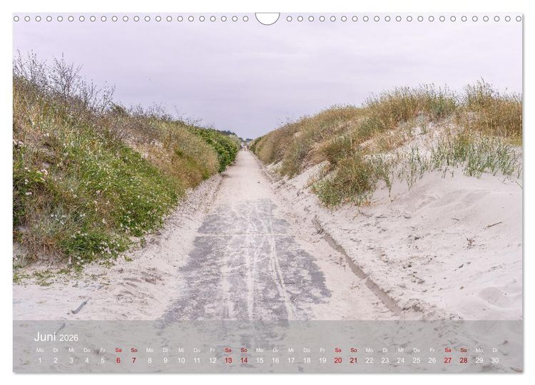 Produktbild: Inseelfeeling - Hiddensee (Wandkalender 2026 DIN A3 quer), CALVENDO Monatskalender