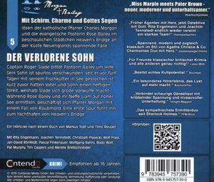 Produktbild: Engelmann, R: Morgan & Bailey 5. Der verlorene Sohn/CD