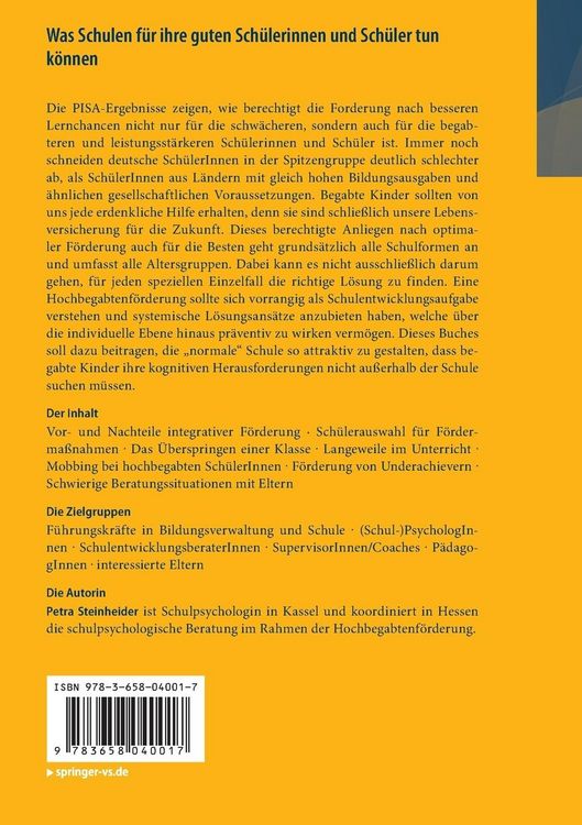 Produktbild: Was Schulen f&uuml;r ihre guten Sch&uuml;lerinnen und Sch&uuml;ler tun k&ouml;nnen