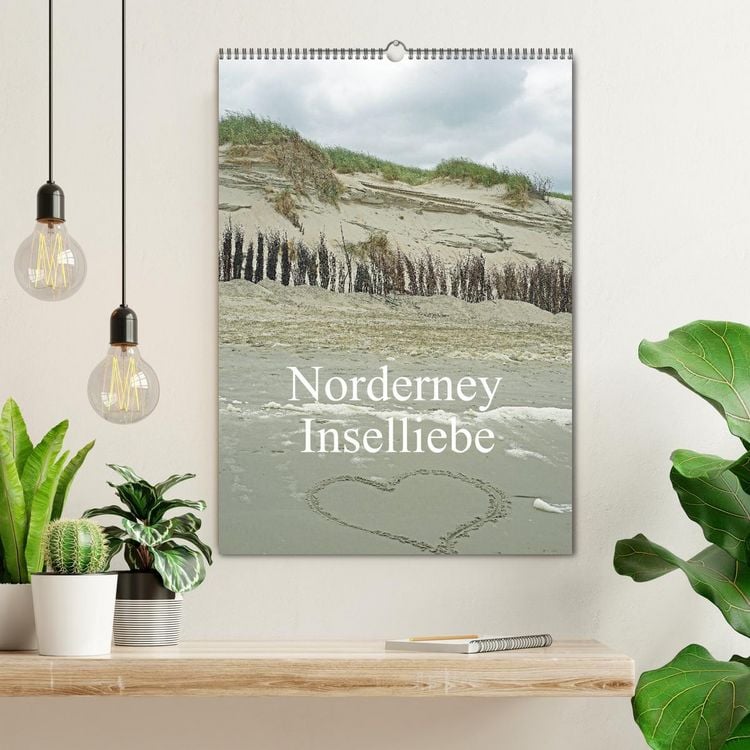 Produktbild: Norderney - Inselliebe (Wandkalender 2026 DIN A2 hoch), CALVENDO Monatskalender