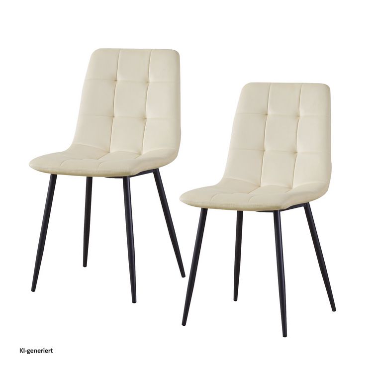 Produktbild: HTI-Living Stuhl Mesa Velvet 2er-Set Stuhl Mesa Velvet 2er-Set