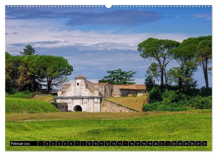 Produktbild: Friaul-Julisch Venetien - Italiens sch&ouml;ner Nordosten (hochwertiger Premium Wandkalender 2026 DIN A2 quer), Kunstdruck in Hochglanz