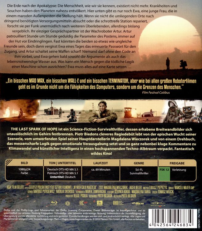 Produktbild: The Last Spark of Hope (Blu-ray)