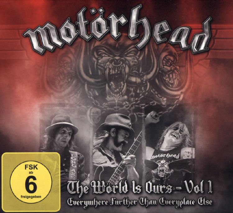 Produktbild: Mot&ouml;rhead - The W&ouml;rld is Ours Vol. 1: Everywhere Further Than Everyplace Else (+ 2 CDs)