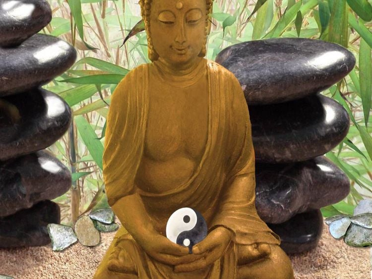 Produktbild: CALVENDO Puzzle Ort der Meditation | 1000 Teile Lege-Gr&ouml;&szlig;e 64x48cm Foto-Puzzle f&uuml;r gl&uuml;ckliche Stunden