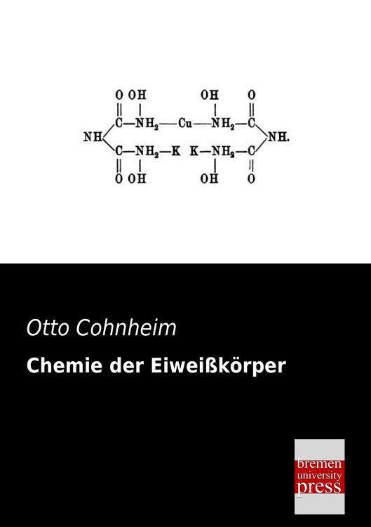 Produktbild: Chemie der Eiwei&szlig;k&ouml;rper
