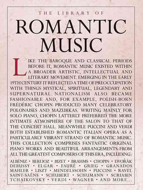 Produktbild: The Library of Romantic Music