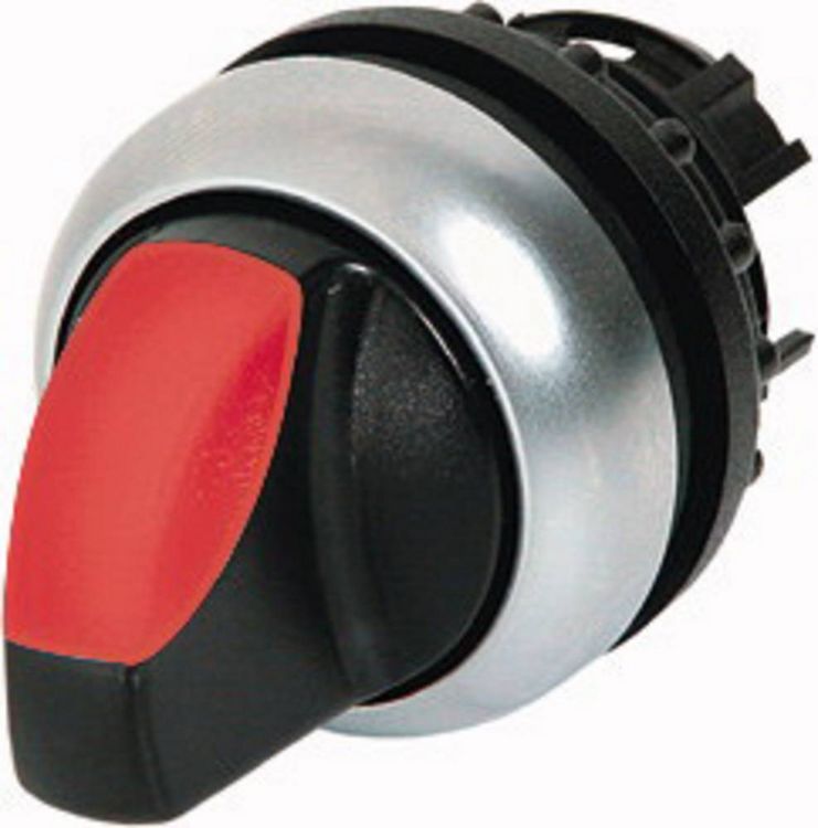 Produktbild: Eaton 216845 M22-WRLK3-R Wahltaste Frontring Kunststoff Knebel Schwarz 1St.
