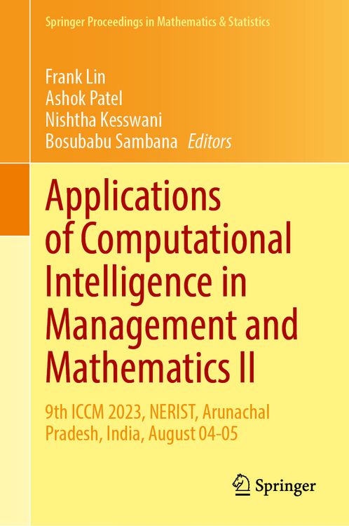 Produktbild: Applications of Computational Intelligence in Management and Mathematics II