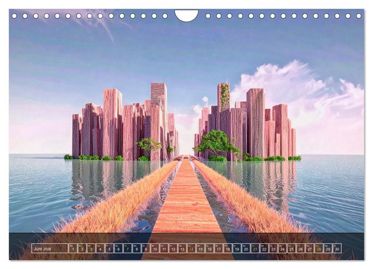 Produktbild: Die Natur kehrt zur&uuml;ck (Wandkalender 2026 DIN A4 quer), CALVENDO Monatskalender
