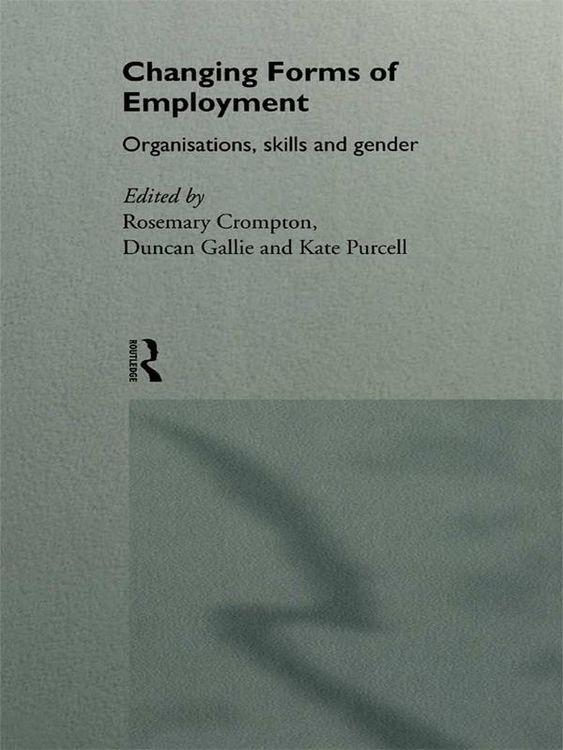 Produktbild: Changing Forms of Employment