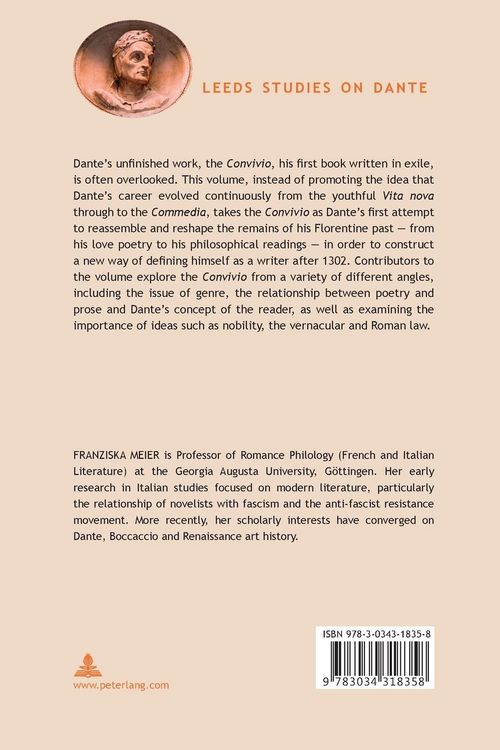 Produktbild: Dante's &laquo;Convivio&raquo;
