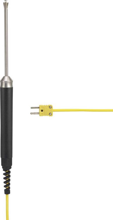 Produktbild: VOLTCRAFT TP-207 Oberfl&auml;chenf&uuml;hler -100 bis 300&deg;C F&uuml;hler-Typ K