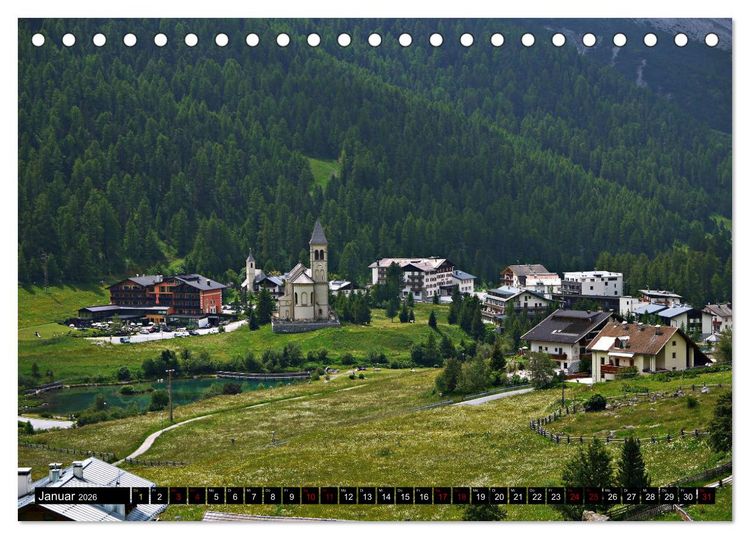 Produktbild: Sulden - S&uuml;dtiroler Bergdorf am Fu&szlig;e des Ortlers (Tischkalender 2026 DIN A5 quer), CALVENDO Monatskalender
