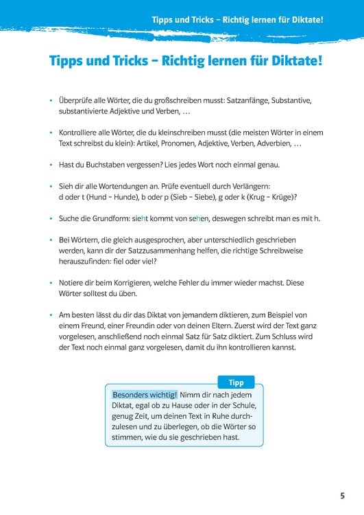 Produktbild: Klett 10-Minuten-Training Deutsch Rechtschreibung Diktate 5./6. Klasse