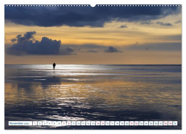 Produktbild: St. Peter-Ording Stranderlebnisse (hochwertiger Premium Wandkalender 2026 DIN A2 quer), Kunstdruck in Hochglanz