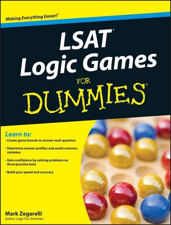 Produktbild: LSAT Logic Games For Dummies