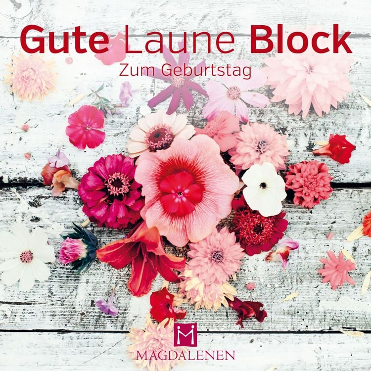 Produktbild: Gute Laune Block Bl&uuml;tenkranz