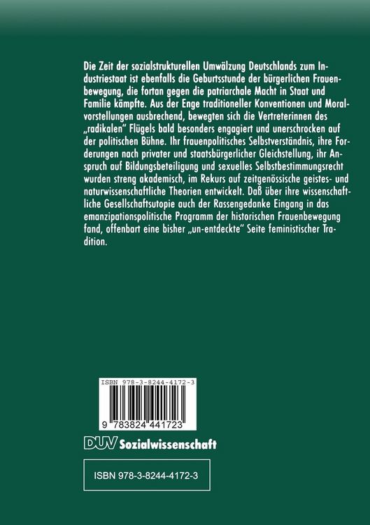 Produktbild: Frauenbefreiung und Rassenideologie