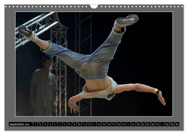 Produktbild: Break Dance et Hip-Hop (Calendrier mural 2026 DIN A3 vertical), CALVENDO calendrier mensuel