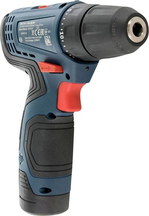Produktbild: Bosch Professional GSR 120-LI GSR 120-LI Akku-Bohrschrauber 12 V 2.0 Ah Li-Ion inkl. 2. Akku, inkl. Ladeger&auml;t, inkl. Koffer