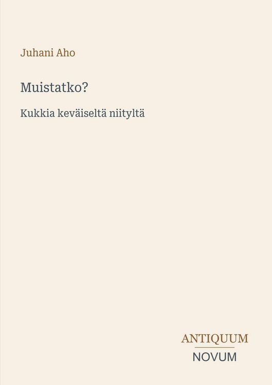 Produktbild: Muistatko?