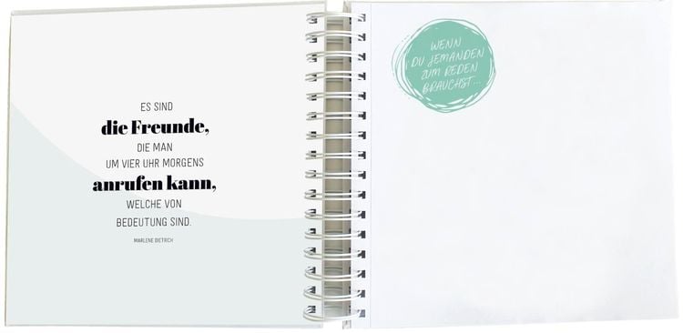 Produktbild: Wenn-Buch für dich – An dich gedacht – Für dich gemacht