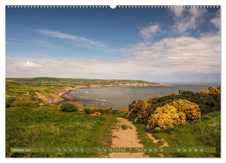 Produktbild: Yorkshire - Dales und Coast (hochwertiger Premium Wandkalender 2027 DIN A2 quer), Kunstdruck in Hochglanz