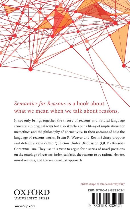 Produktbild: Semantics for Reasons