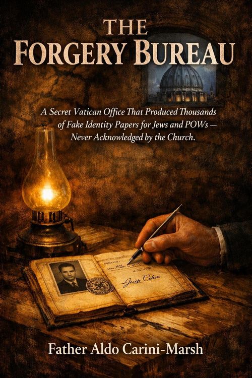 Produktbild: THE FORGERY BUREAU : A Secret Vatican Office That Produced Thousands of Fake Identity Papers for Jews and POWs  Never Acknowledged by the Church