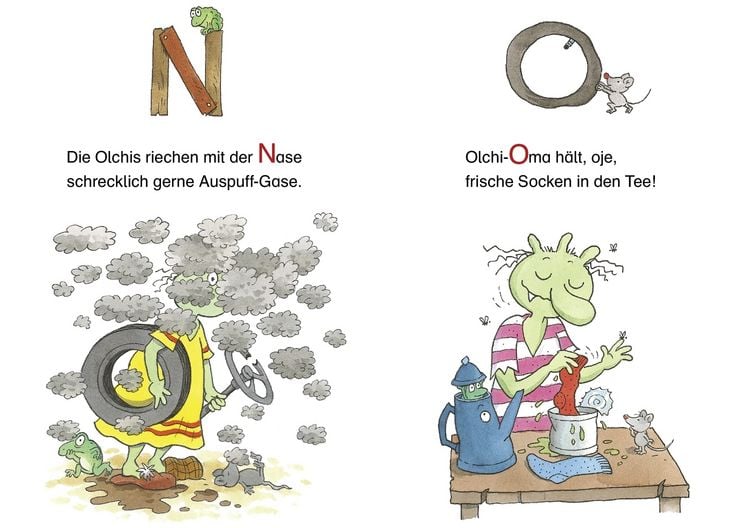 Produktbild: Das Olchi-ABC