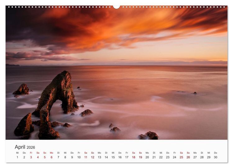 Produktbild: Naturschauspiel Irland (Wandkalender 2026 DIN A2 quer), CALVENDO Monatskalender